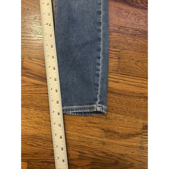 Topshop Moto Jeans Leigh W26 Blue L32 - Picture 10 of 12